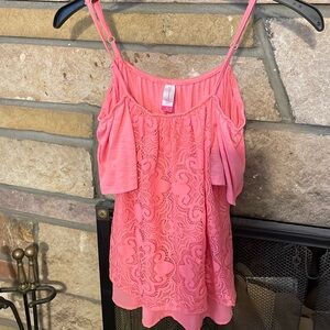 Cold shoulder blouse size M